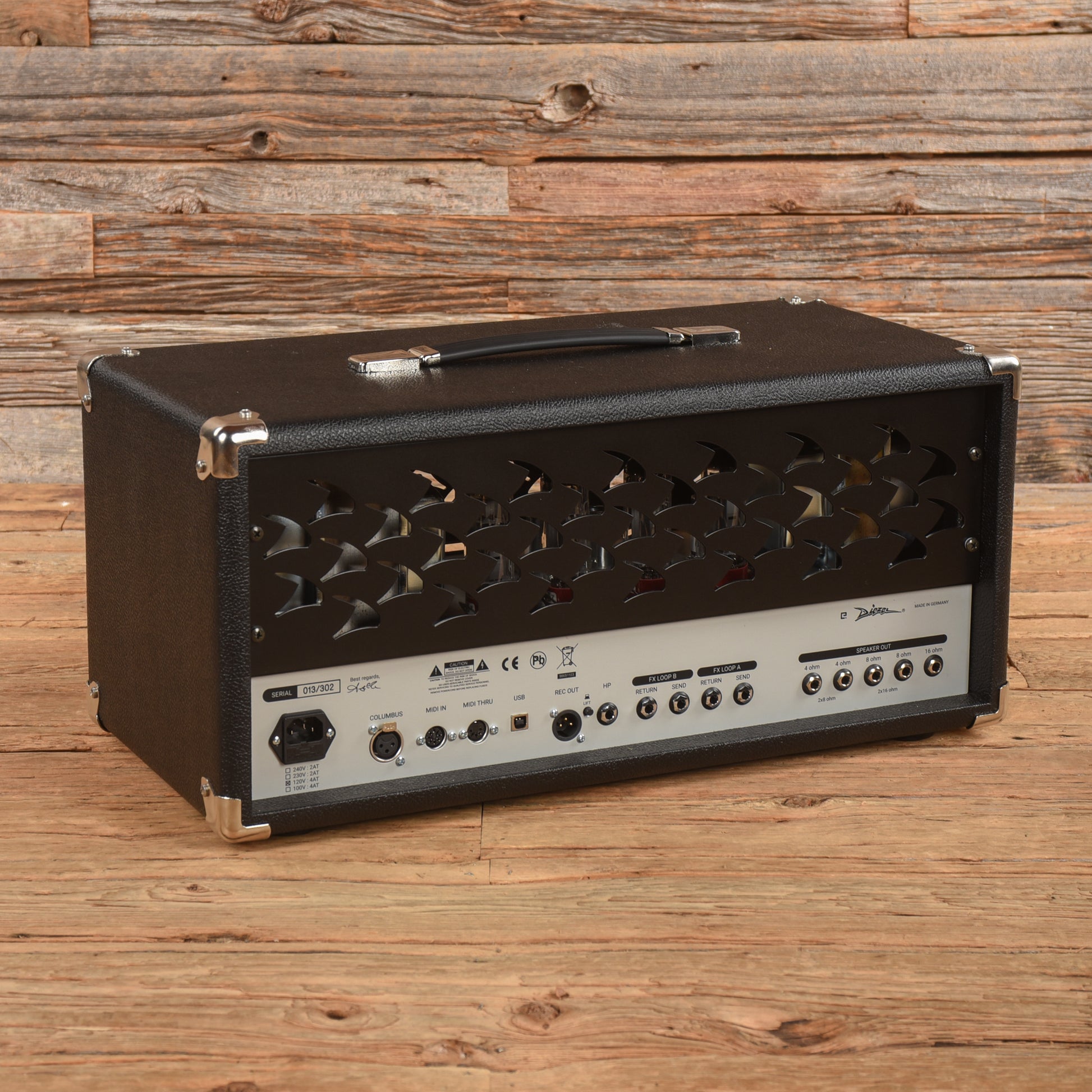 Diezel VHX 4-Channel 100-Watt Guitar Amp Head Amps / Guitar Amps / Guitar Cabinets