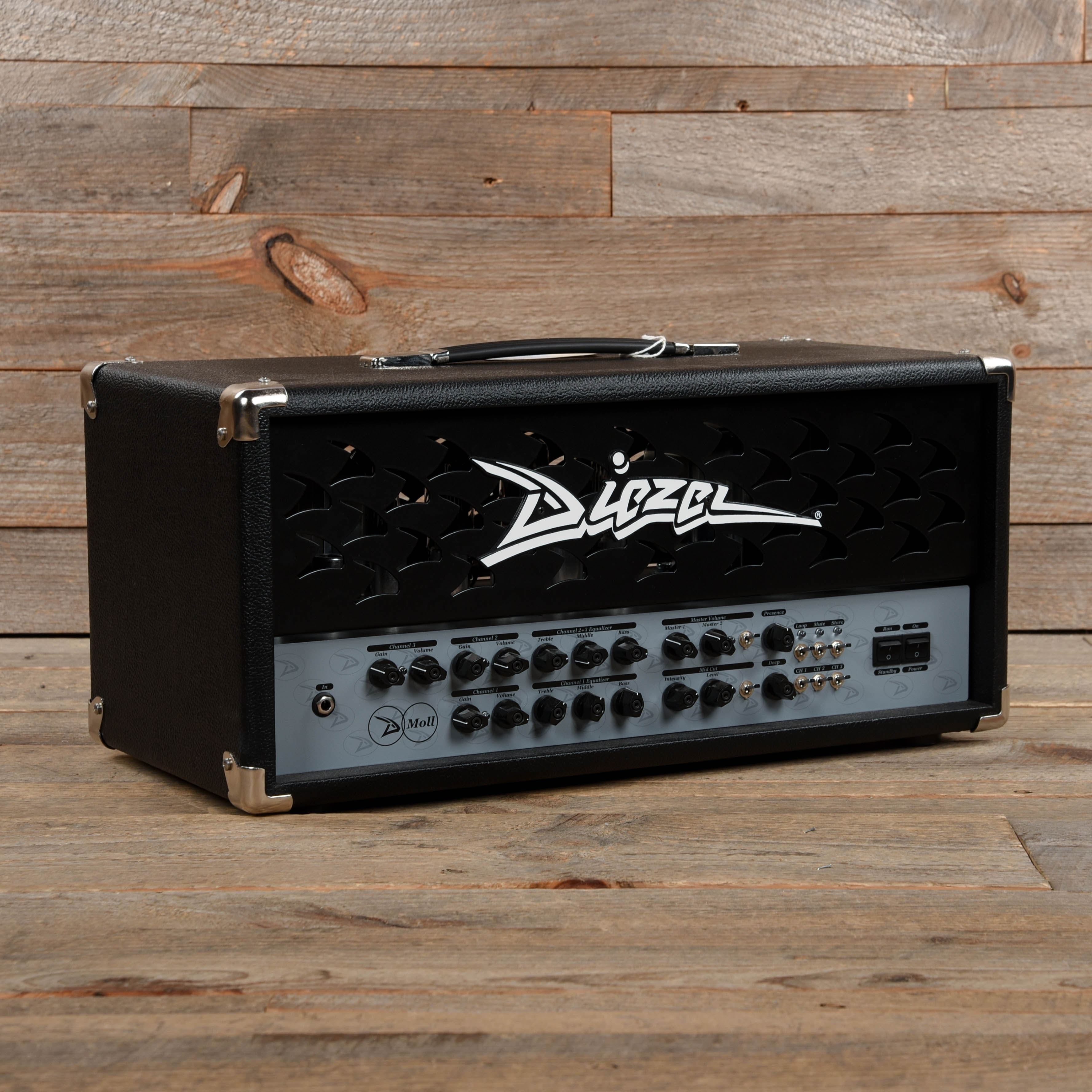 Diezel D-MOLL 100w 2.5-Channel Tube Amp Head Amps / Guitar Heads