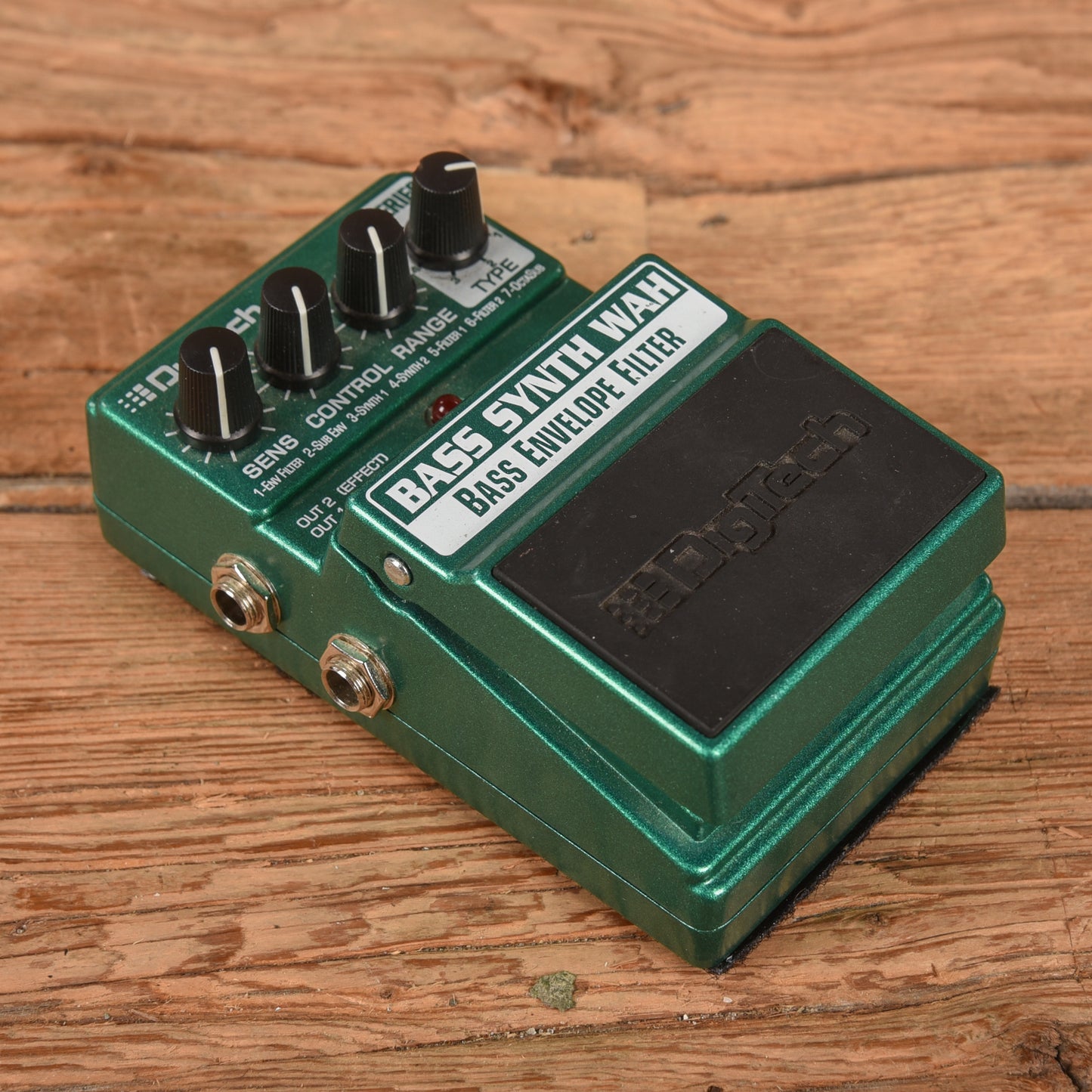 Digitech Bass Synth Wah Effect Pedals