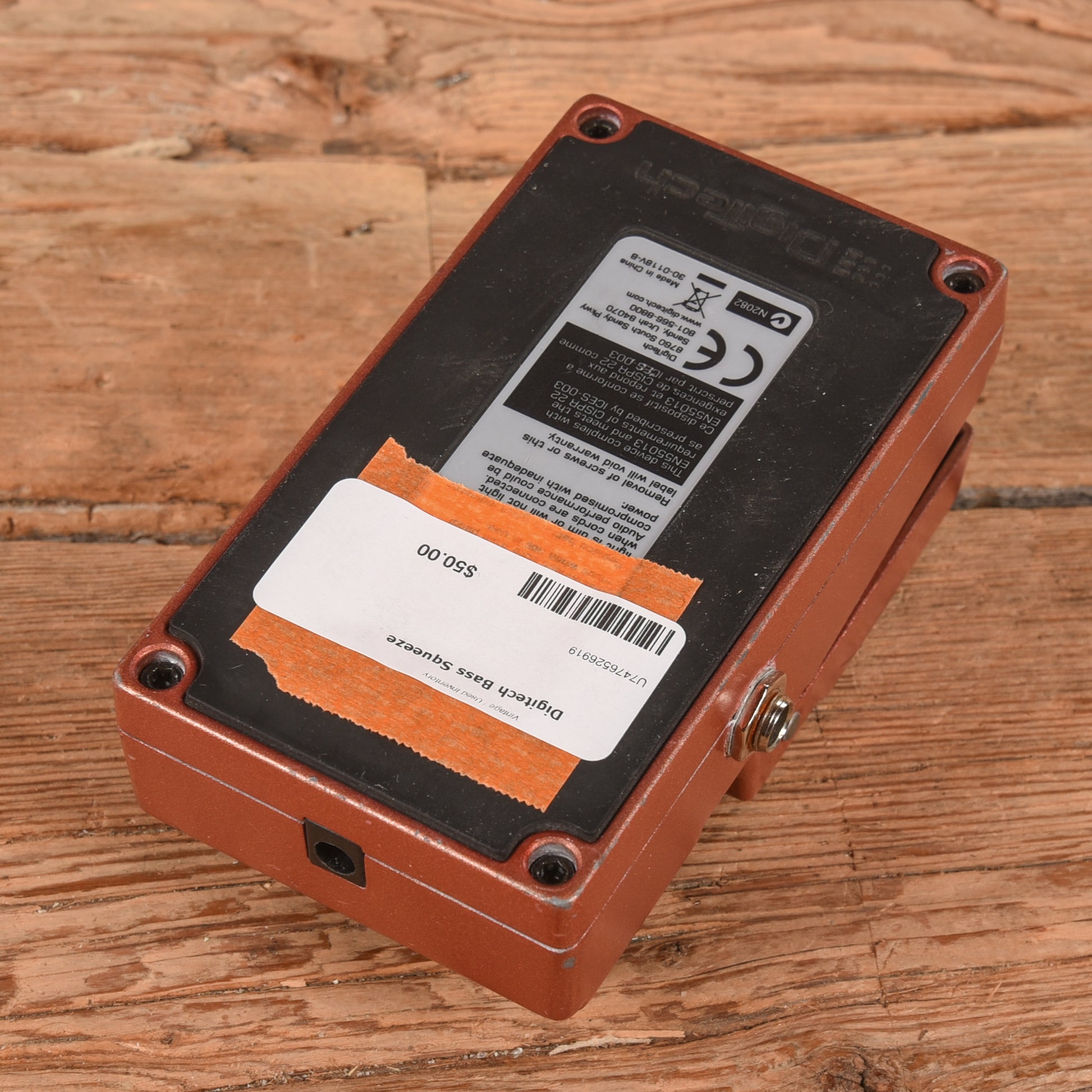 Digitech Bass Squeeze Effects and Pedals / Compression and Sustain