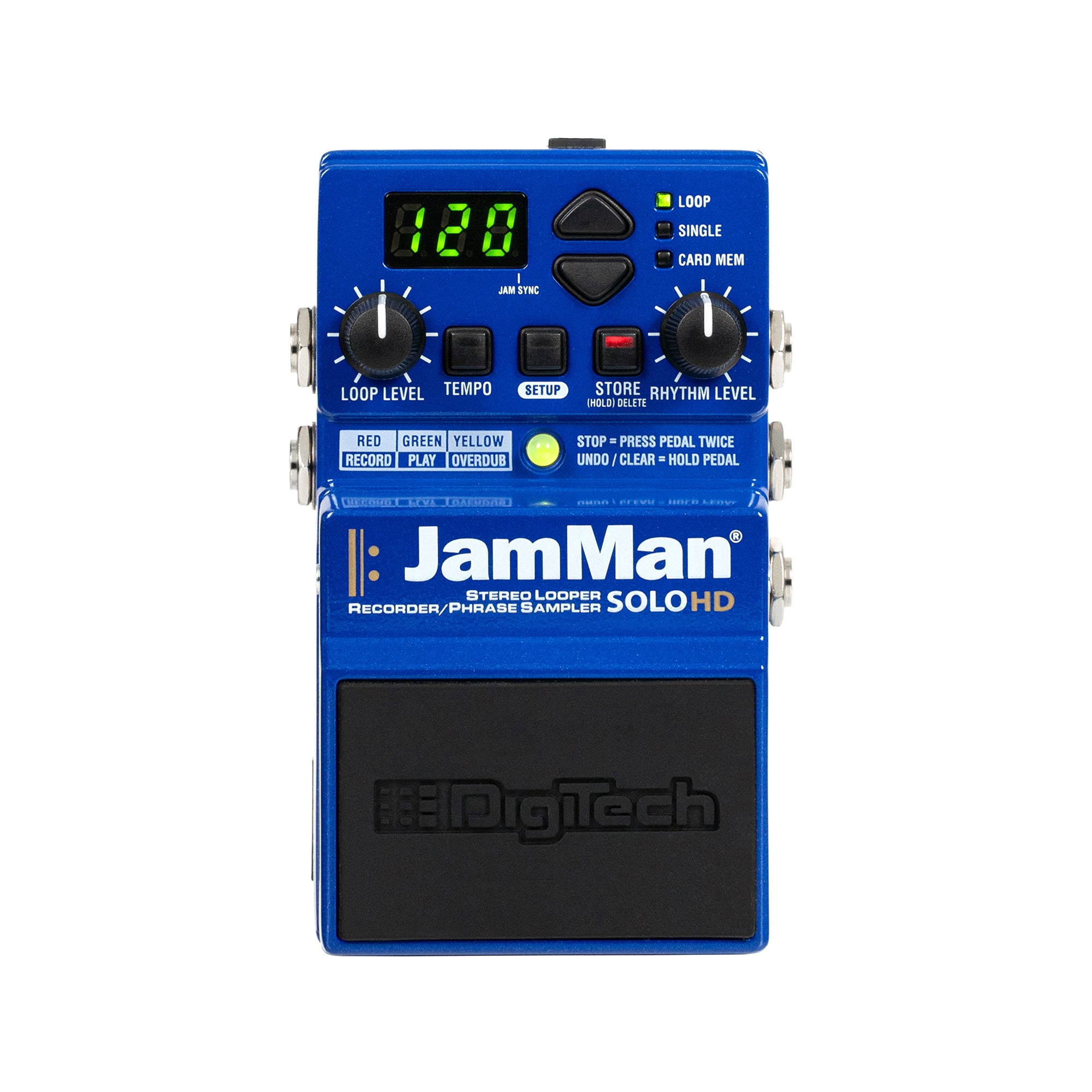 Digitech JamMan Solo HD Stereo Looper Pedal Effects and Pedals / Loop Pedals and Samplers