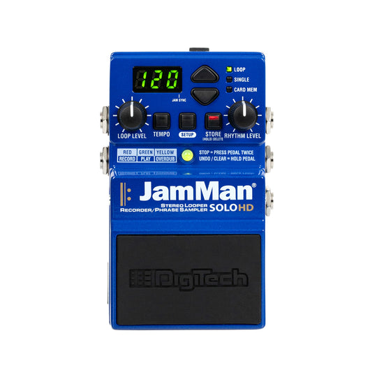 Digitech JamMan Solo HD Stereo Looper Pedal Effects and Pedals / Loop Pedals and Samplers