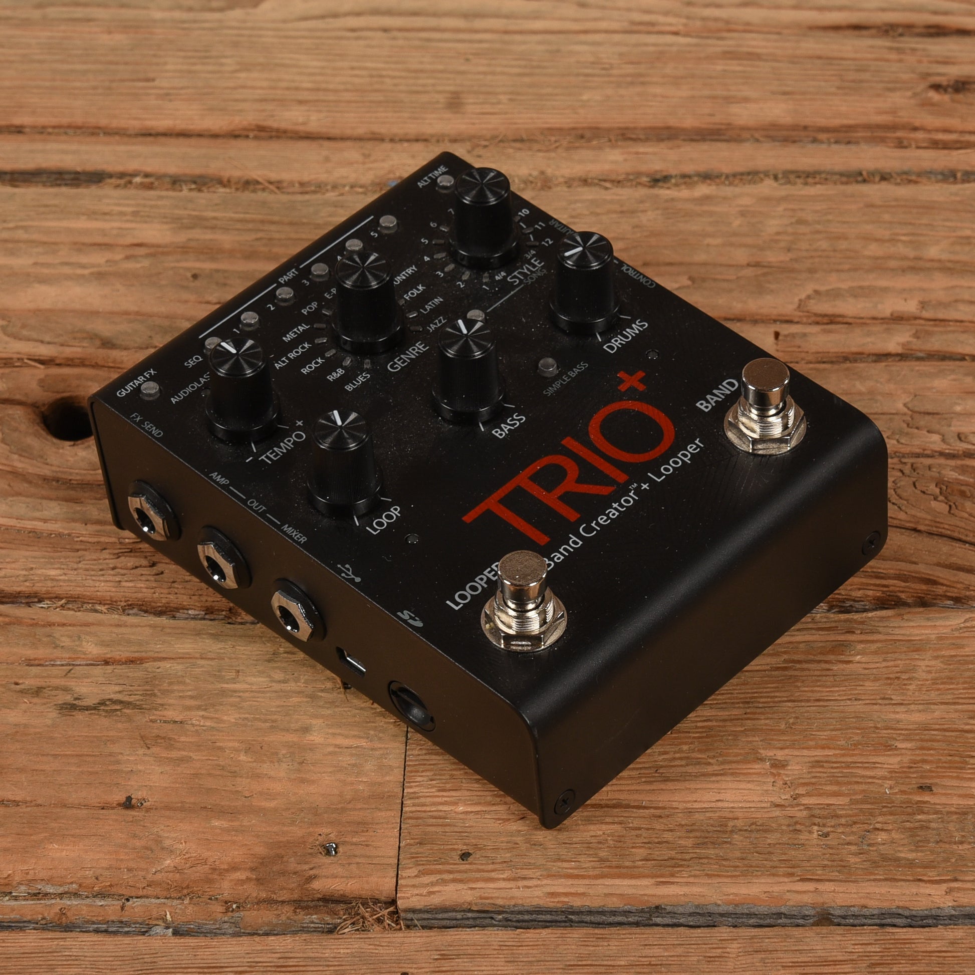 Digitech Trio+ Band Creator and Looper Effects and Pedals / Loop Pedals and Samplers