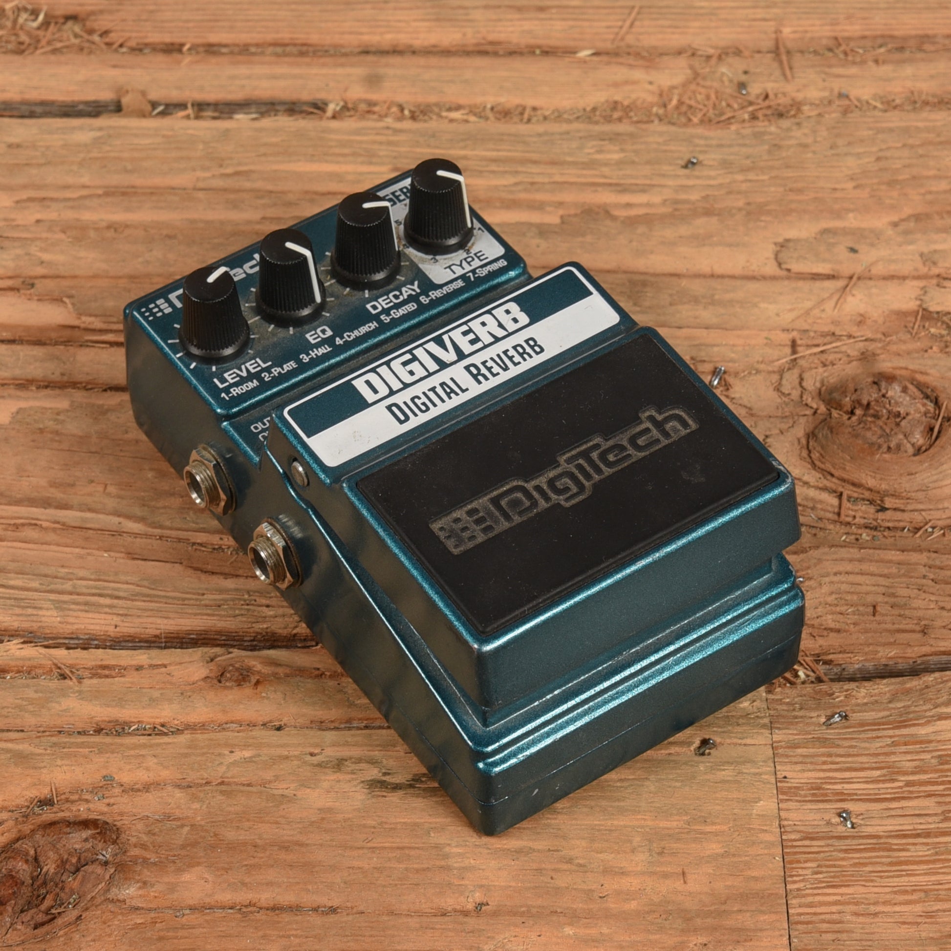 Digitech DigiVerb Digital Reverb Pedal Effects and Pedals / Reverb