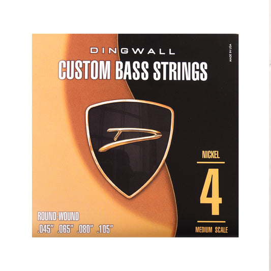 Dingwall Medium Scale SJ/SP 4-String Set Nickel Plated Steel 45-105 Accessories / Strings / Bass Strings