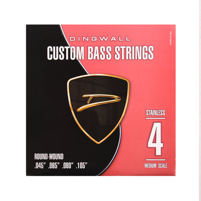 Dingwall Medium Scale SJ/SP 4-String Set Stainless Steel 45-105 Accessories / Strings / Bass Strings