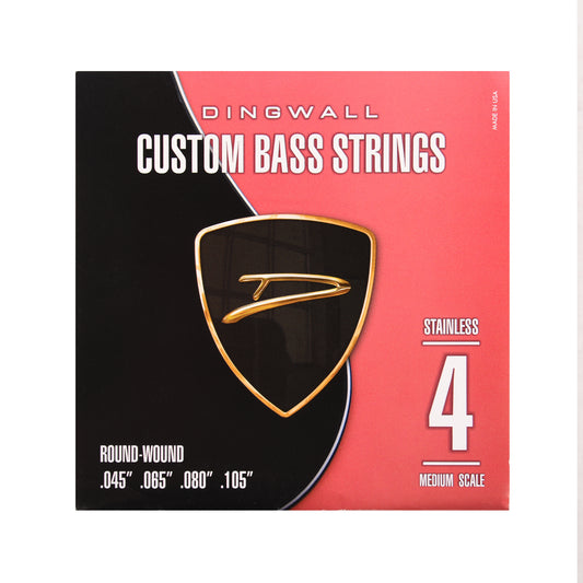 Dingwall Medium Scale SJ/SP 4-String Set Stainless Steel 45-105 Accessories / Strings / Bass Strings