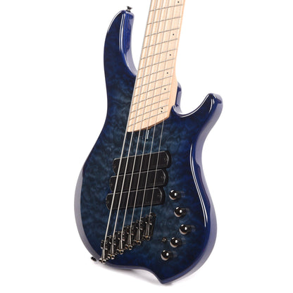 Dingwall Combustion 6-String Swamp Ash/Quilted Maple Indigo Burst Bass Guitars / 4-String