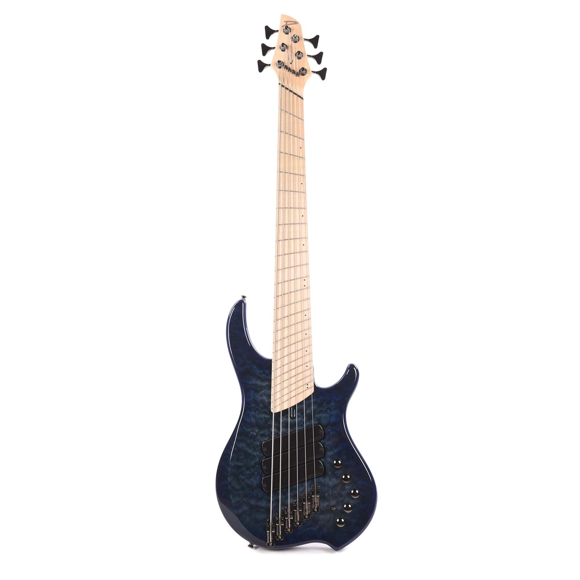 Dingwall Combustion 6-String Swamp Ash/Quilted Maple Indigo Burst Bass Guitars / 4-String