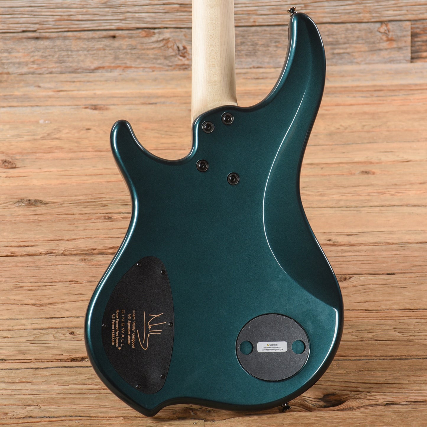 Dingwall NG3 Adam "Nolly" Getgood Signature Gloss Black Forrest Green Bass Guitars / 4-String