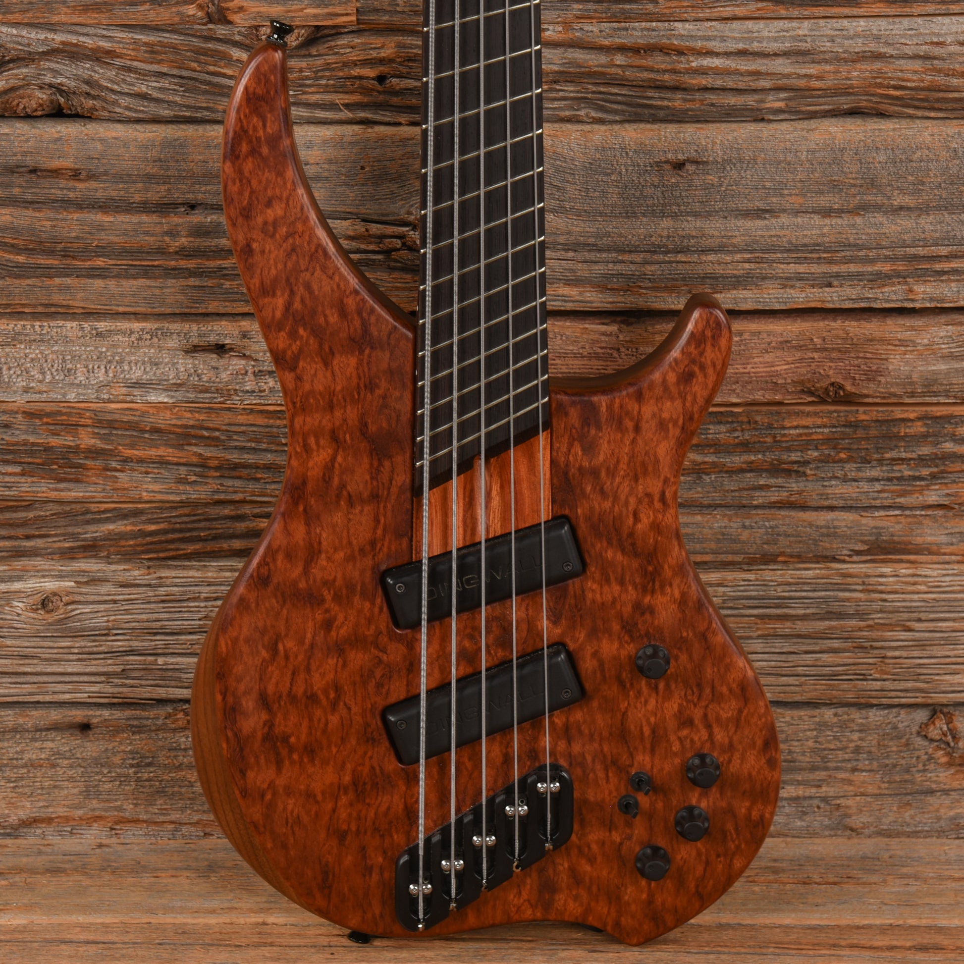 Dingwall AB II Bubinga / Walnut 5-String Natural Bass Guitars / 5-String or More