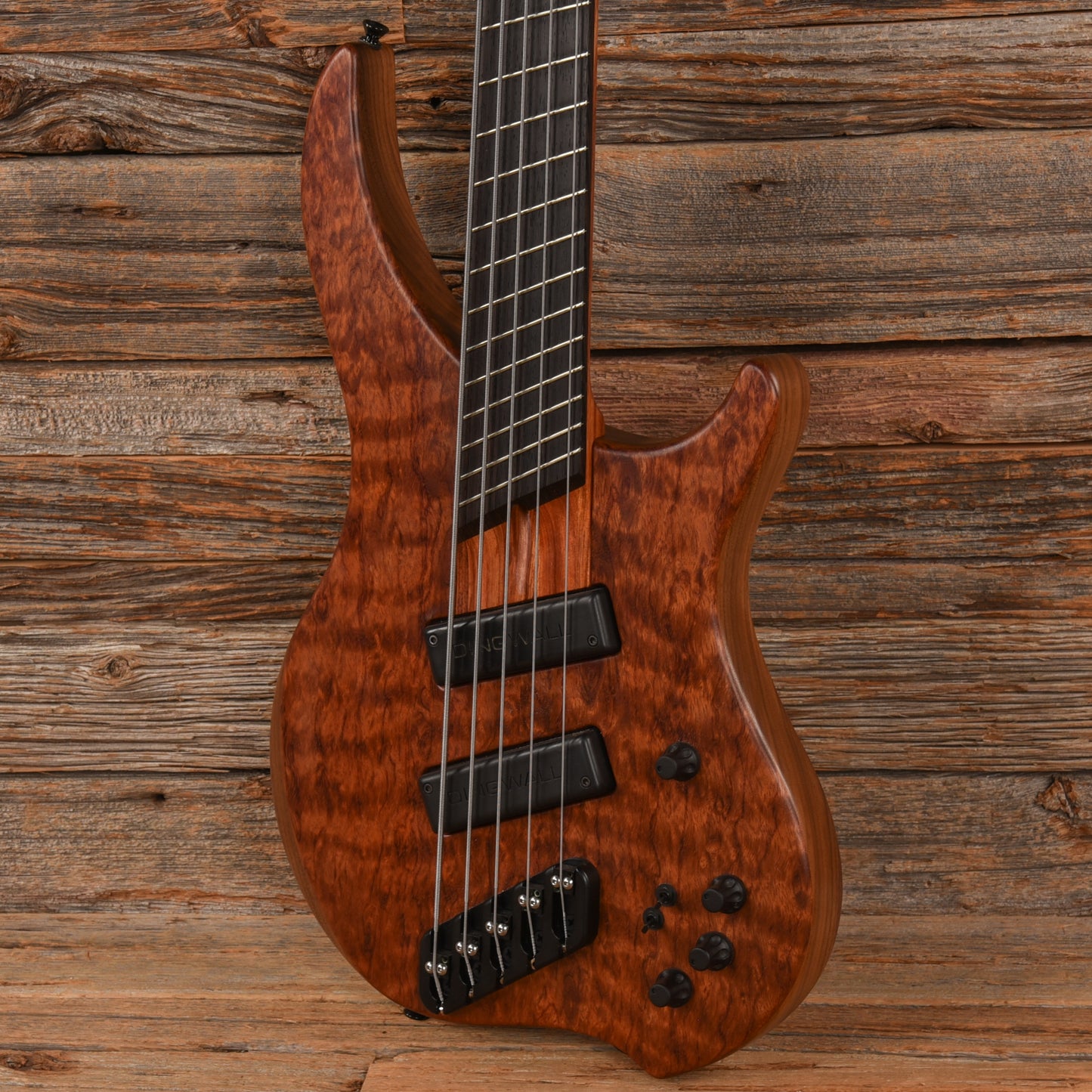 Dingwall AB II Bubinga / Walnut 5-String Natural Bass Guitars / 5-String or More