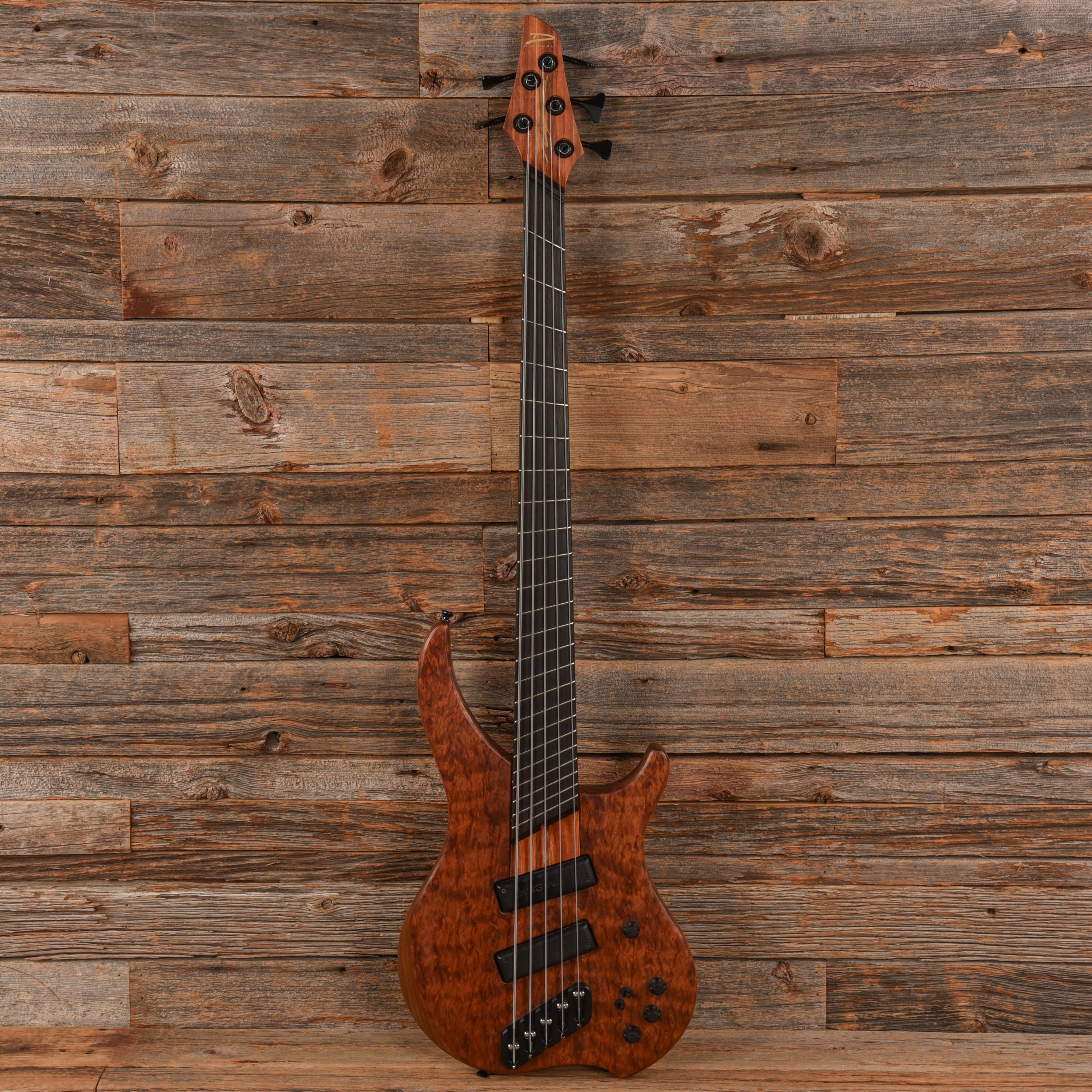 Dingwall AB II Bubinga / Walnut 5-String Natural Bass Guitars / 5-String or More