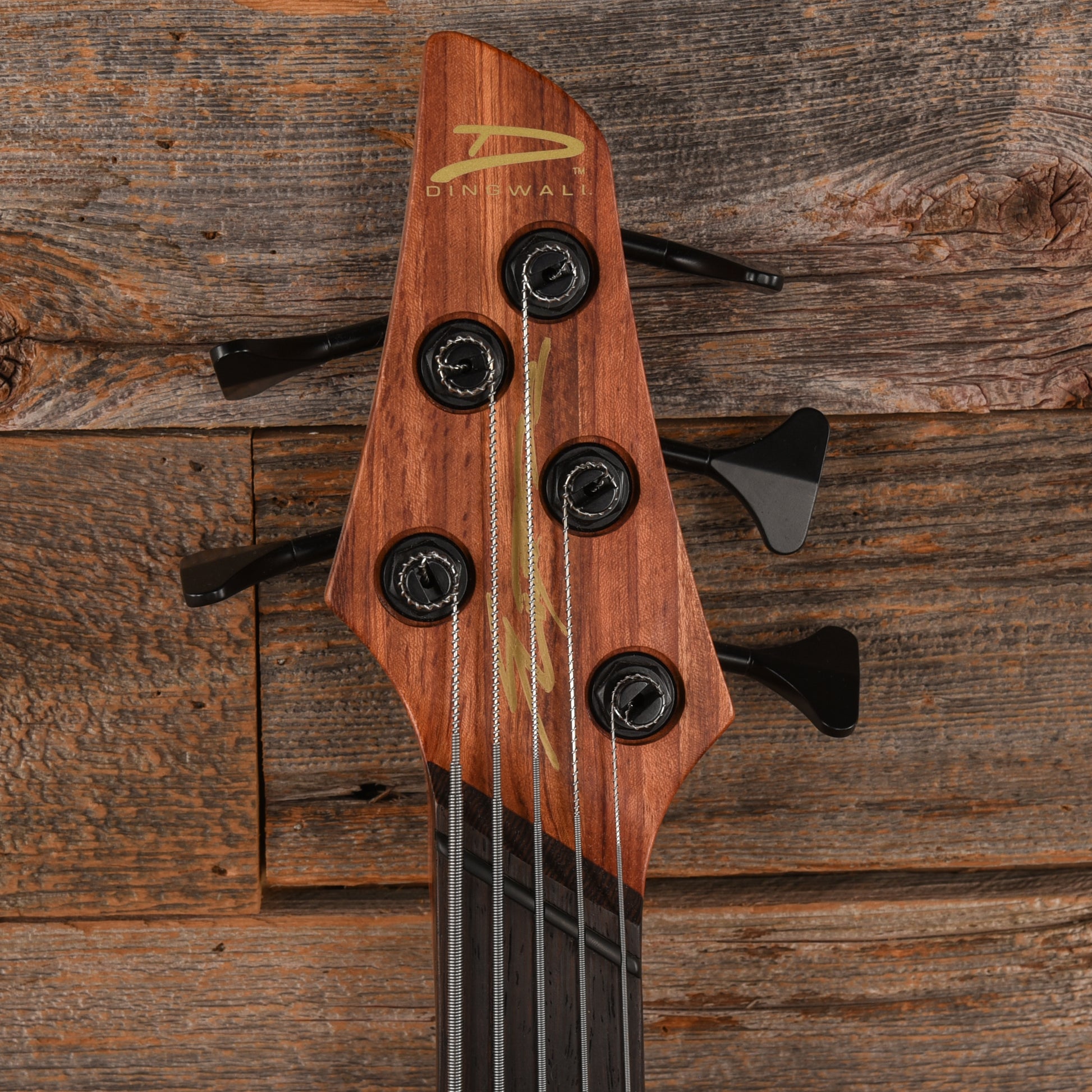 Dingwall AB II Bubinga / Walnut 5-String Natural Bass Guitars / 5-String or More