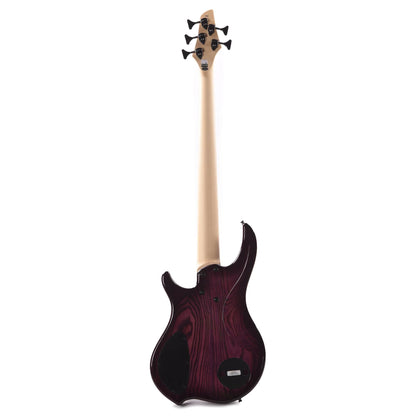 Dingwall Combustion 5-String Swamp Ash/Quilted Maple Ultra Violet Burst w/Pau Ferro Bass Guitars / 5-String or More