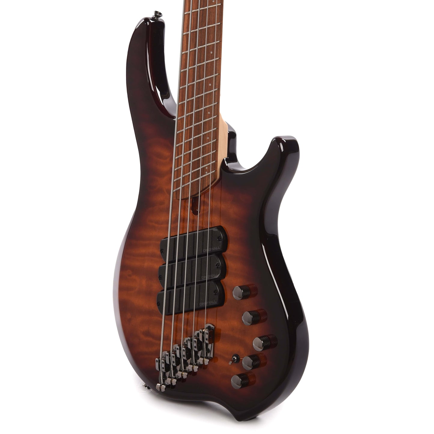 Dingwall Combustion 5-String Swamp Ash/Quilted Maple Vintage Burst w/Pau Ferro Bass Guitars / 5-String or More