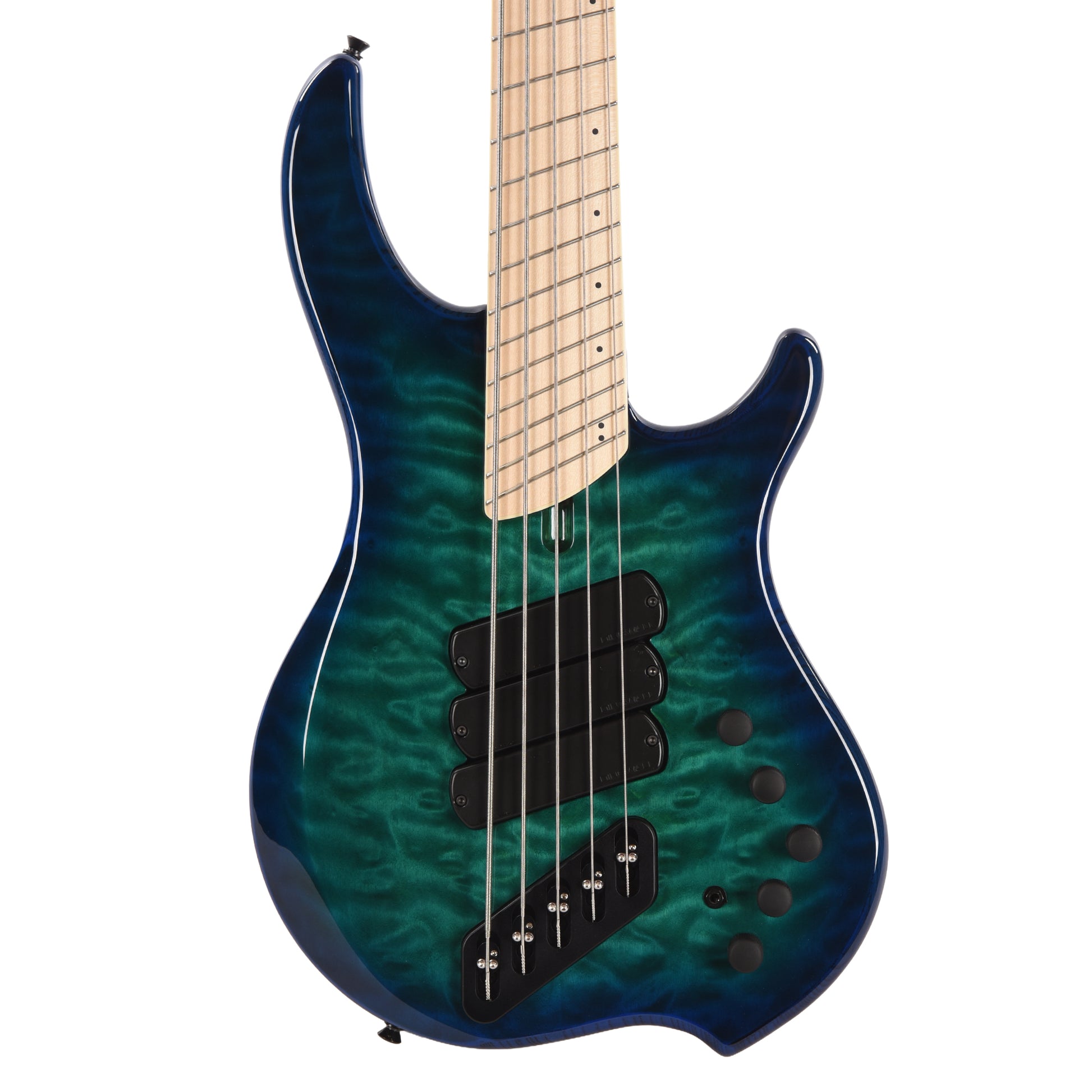 Dingwall Combustion 5-String Swamp Ash/Quilted Maple Whale Pool Burst Bass Guitars / 5-String or More