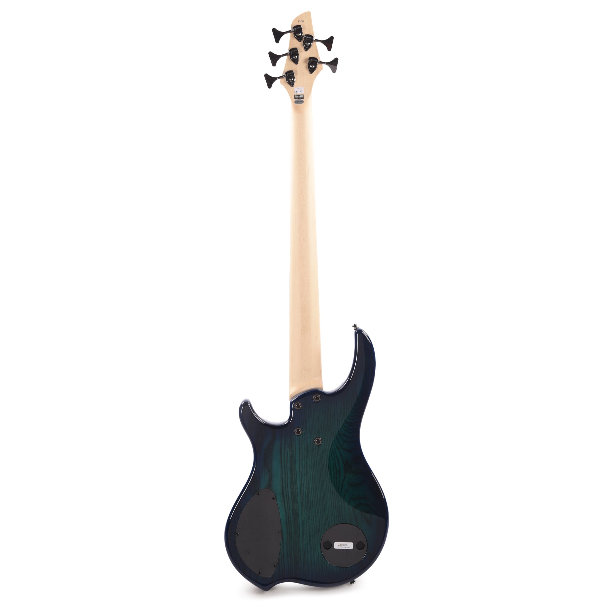 Dingwall Combustion 5-String Swamp Ash/Quilted Maple Whale Pool Burst w/Pau Ferro Bass Guitars / 5-String or More
