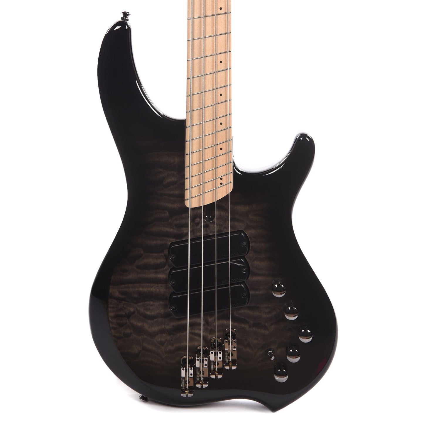 Dingwall Combustion Swamp Ash/Quilted Maple 2-Tone Blackburst Bass Guitars / 5-String or More