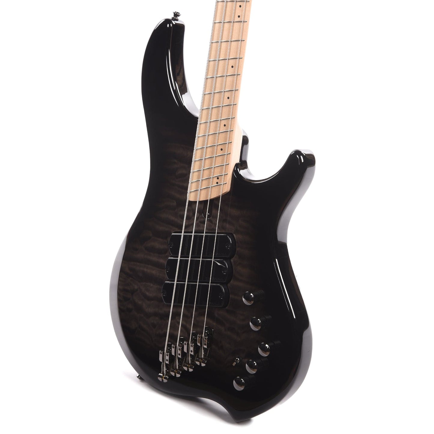 Dingwall Combustion Swamp Ash/Quilted Maple 2-Tone Blackburst Bass Guitars / 5-String or More