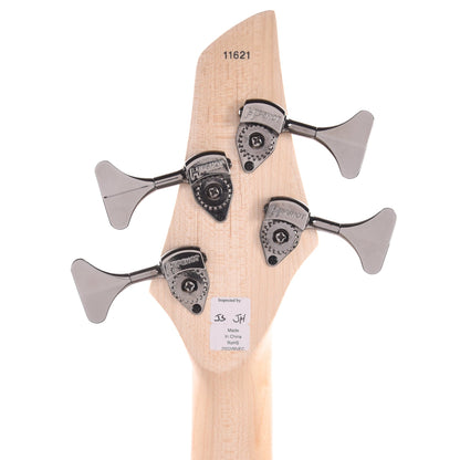 Dingwall Combustion Swamp Ash/Quilted Maple 2-Tone Blackburst Bass Guitars / 5-String or More