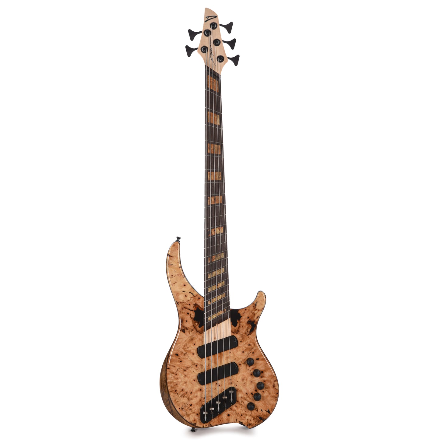Dingwall Custom Afterburner I 5-String Buckeye Burl/Black Limba Natural w/Darkglass Preamp Bass Guitars / 5-String or More