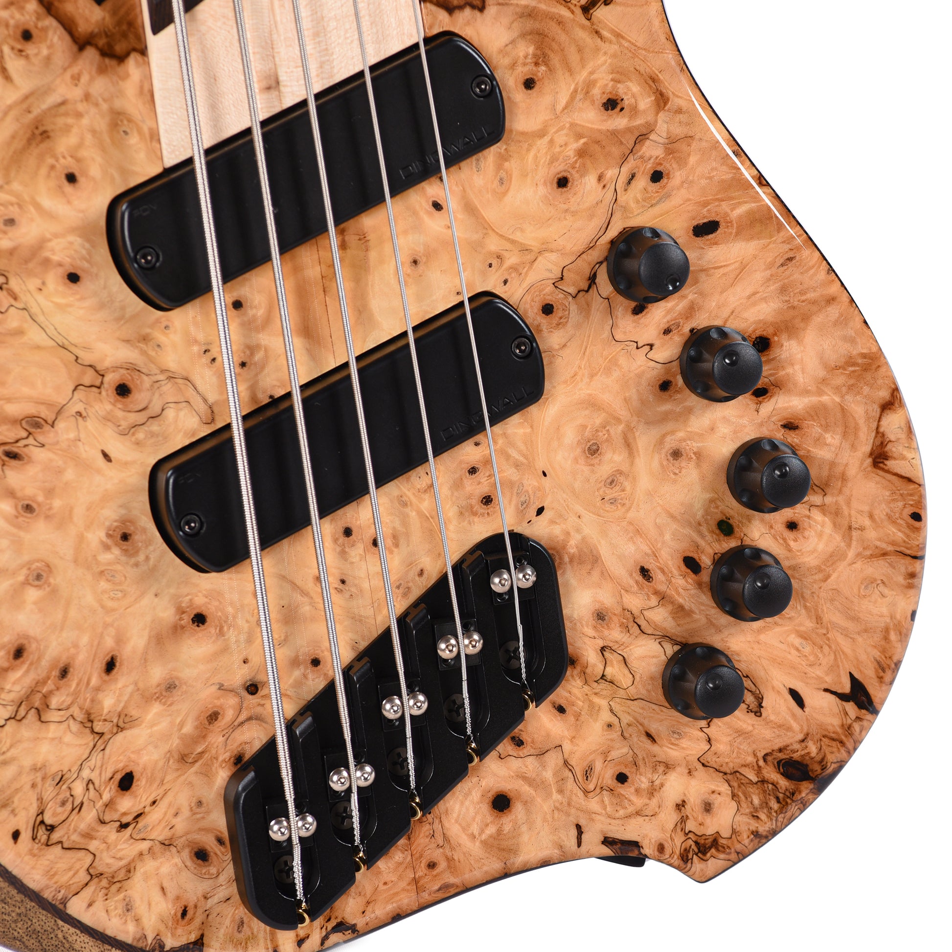 Dingwall Custom Afterburner I 5-String Buckeye Burl/Black Limba Natural w/Darkglass Preamp Bass Guitars / 5-String or More