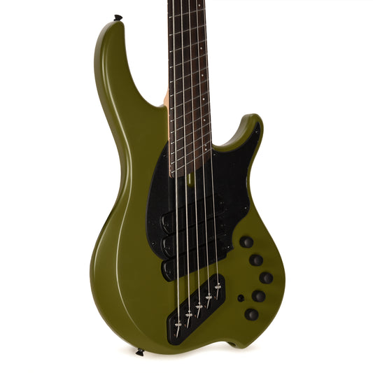 Dingwall Kyle Konkiel Signature Combustion Bass 5-String Matte Army Green Bass Guitars / 5-String or More