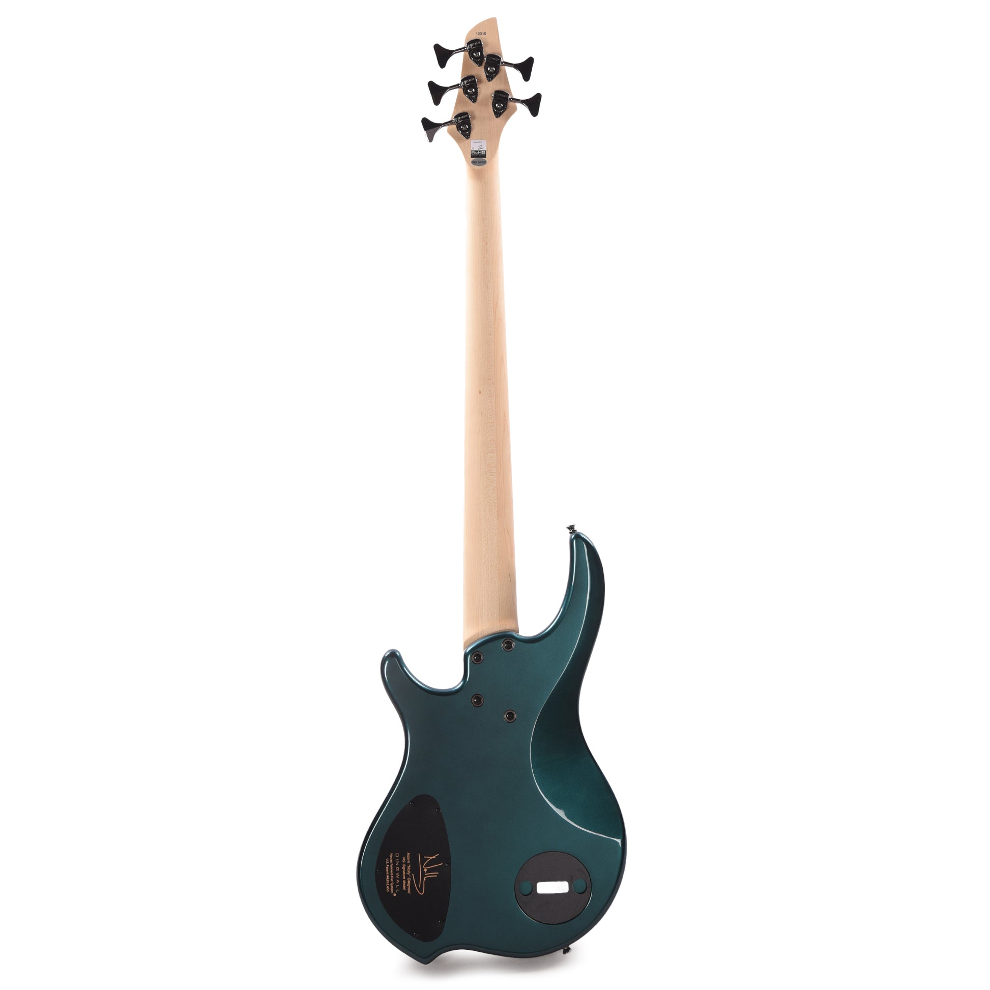 Dingwall NG3 Adam "Nolly" Getgood Signature 5-String Gloss Black Forrest Green Bass Guitars / 5-String or More