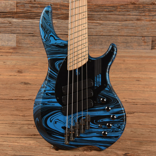 Dingwall Nolly Getgood NG3 Laguna Seca Blue Swirl Bass Guitars / 5-String or More
