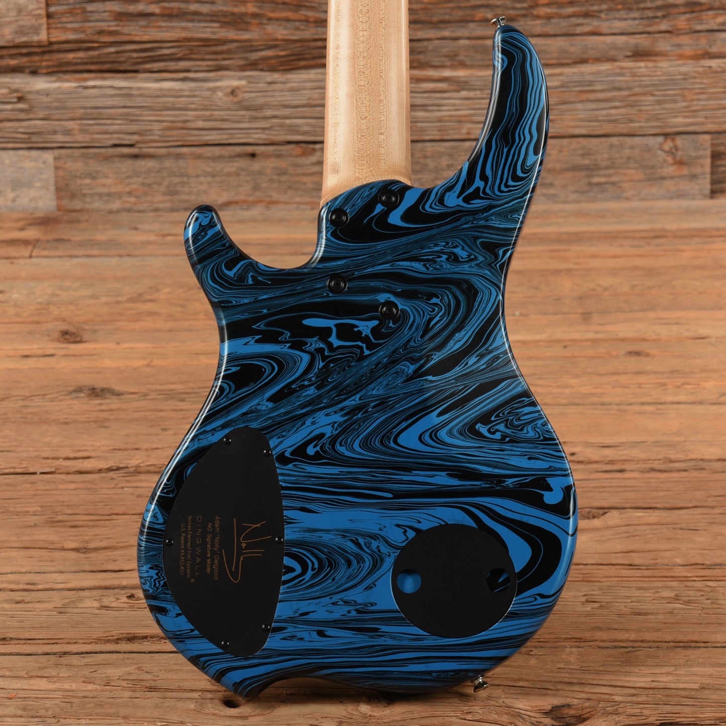 Dingwall Nolly Getgood NG3 Laguna Seca Blue Swirl Bass Guitars / 5-String or More