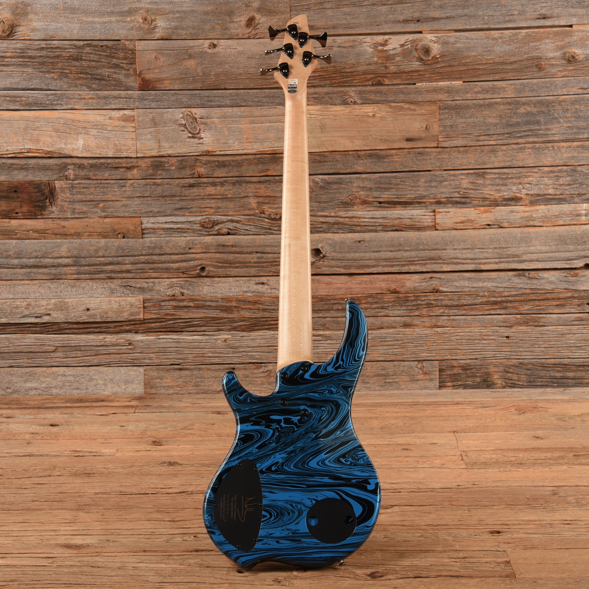 Dingwall Nolly Getgood NG3 Laguna Seca Blue Swirl Bass Guitars / 5-String or More