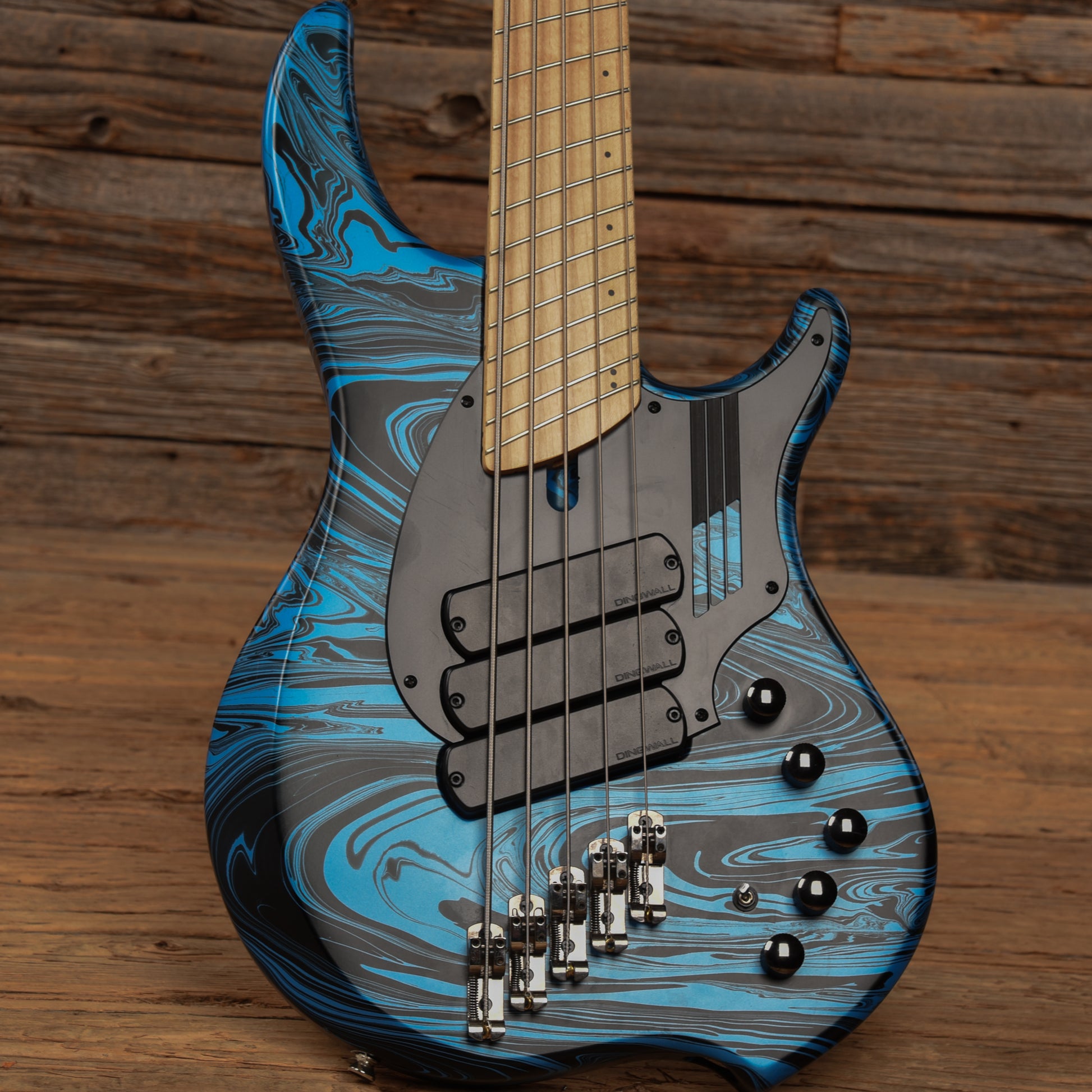 Dingwall Nolly Getgood NG3 Laguna Seca Blue Swirl Bass Guitars / 5-String or More