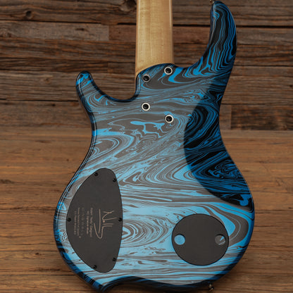 Dingwall Nolly Getgood NG3 Laguna Seca Blue Swirl Bass Guitars / 5-String or More