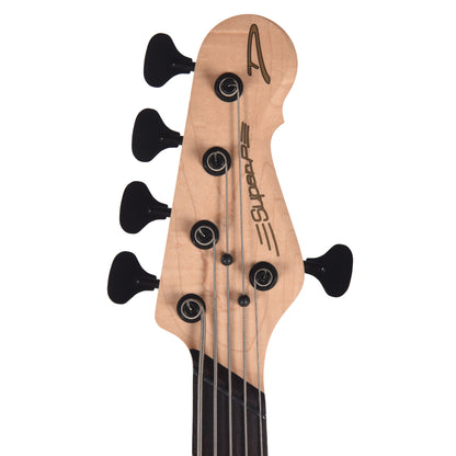 Dingwall SP1 Superbass 5-String Gloss Metallic Black w/Matte Gold Pickguard Bass Guitars / 5-String or More