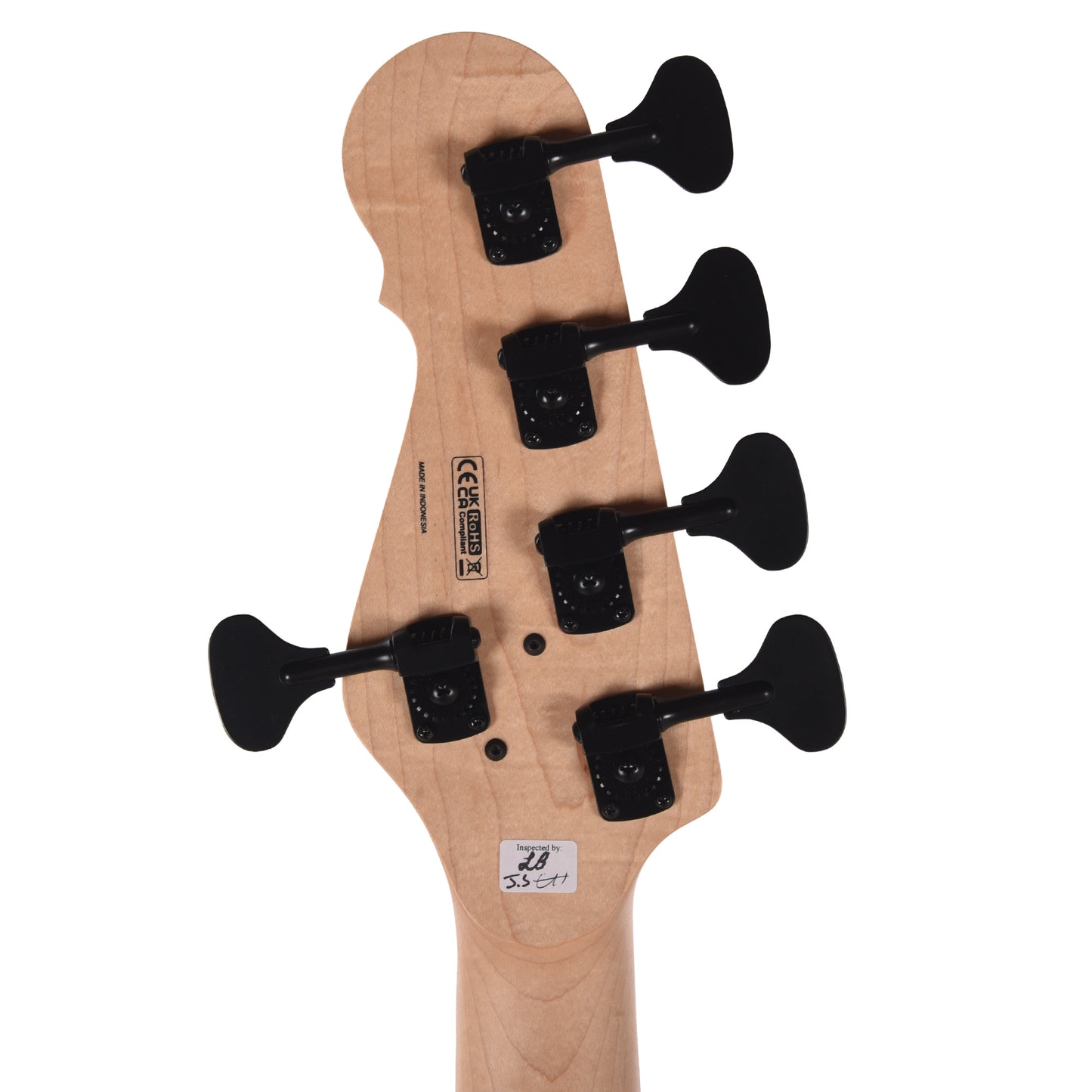 Dingwall SP1 Superbass 5-String Gloss Metallic Black w/Matte Gold Pickguard Bass Guitars / 5-String or More