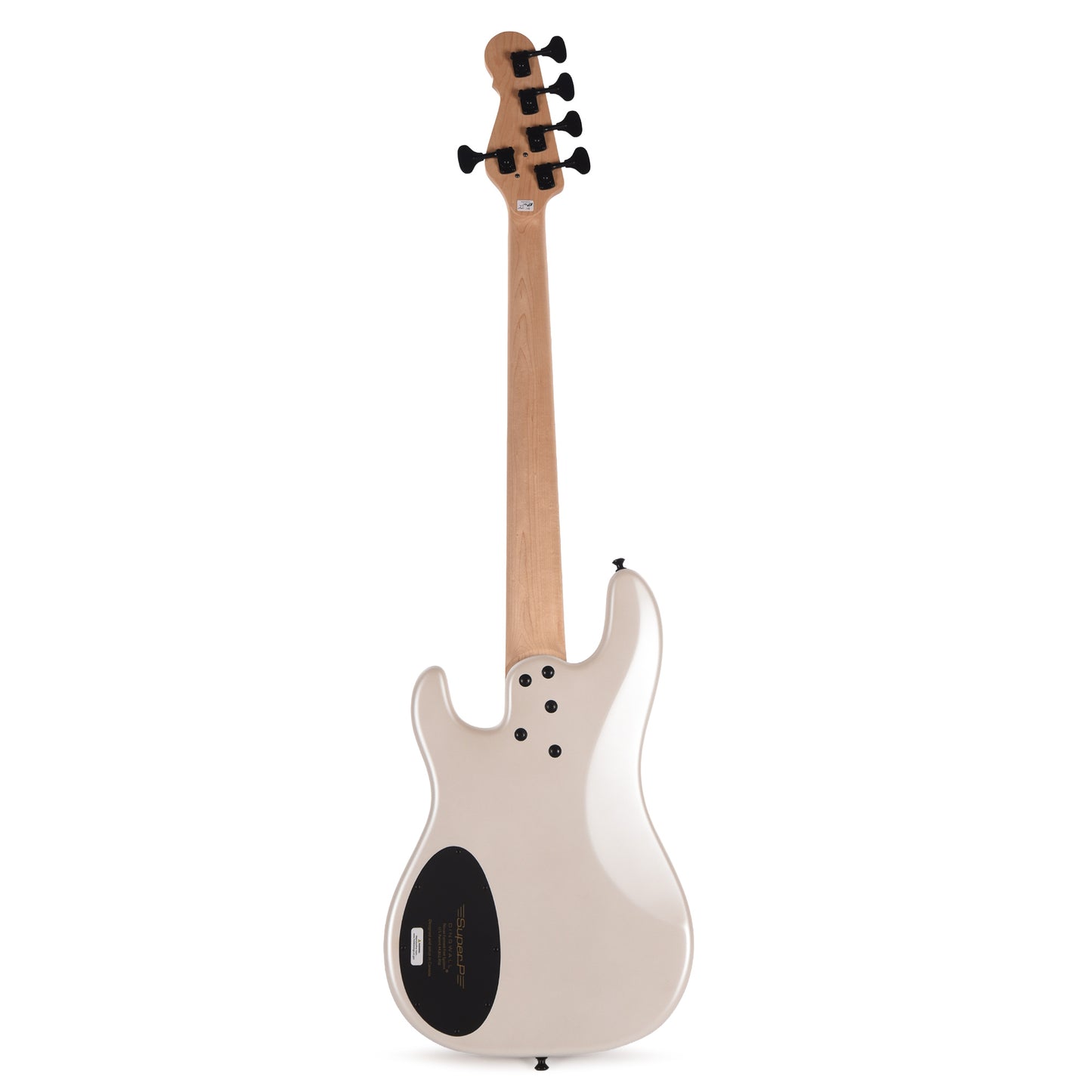 Dingwall SP1 Superbass 5-String Matte Ducati Pearl White w/Matte Pablo Pickguard Bass Guitars / 5-String or More