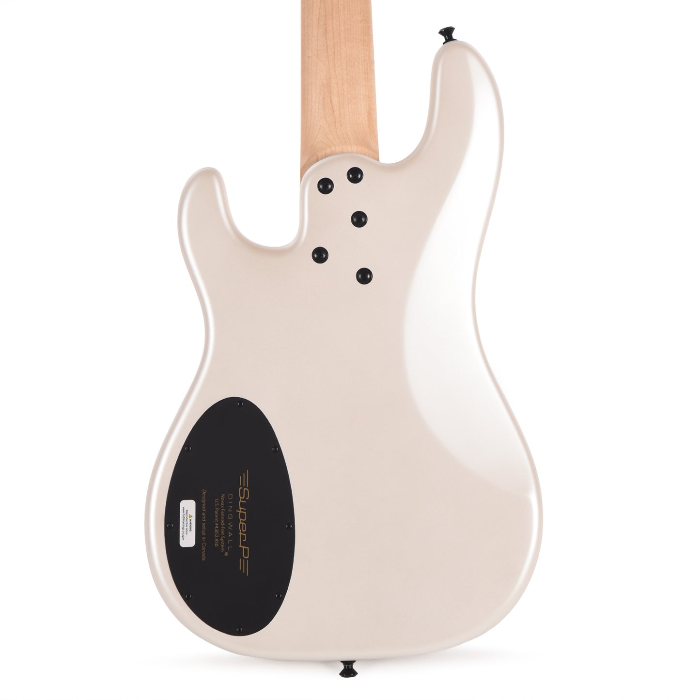 Dingwall SP1 Superbass 5-String Matte Ducati Pearl White w/Matte Pablo Pickguard Bass Guitars / 5-String or More