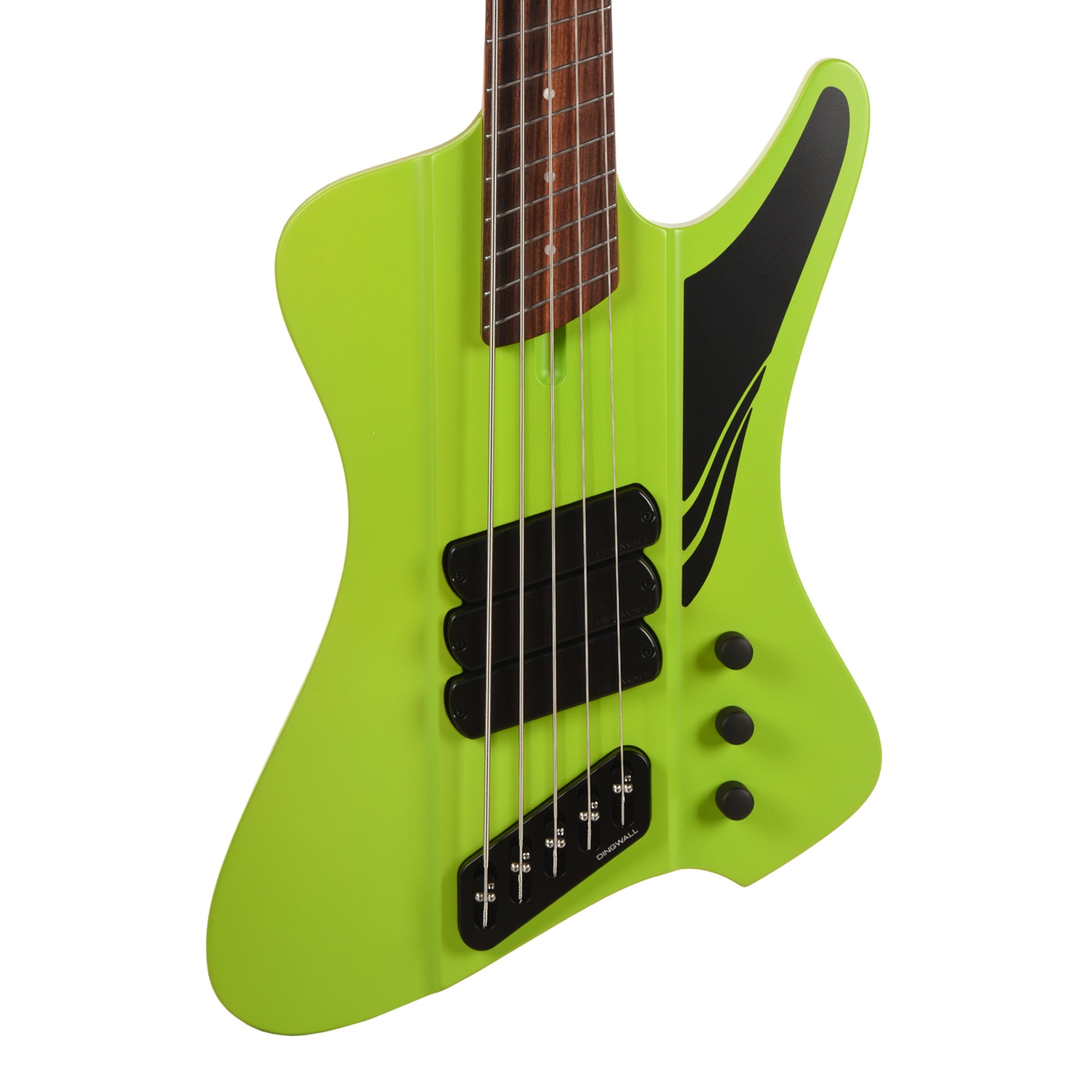 Dingwall D-ROC Standard 5-String Bass Matte Ferrari Green Bass Guitars