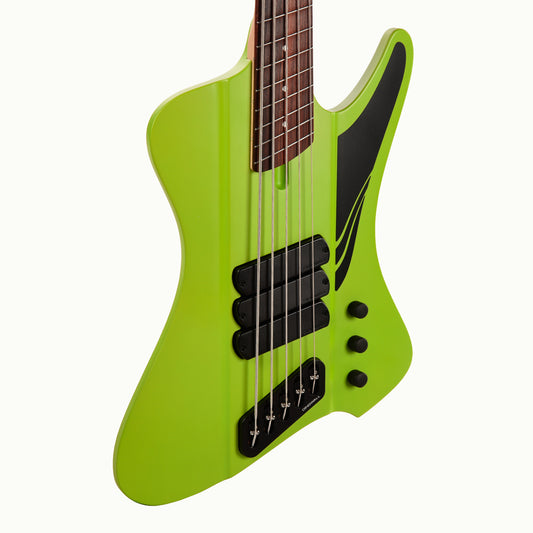 Dingwall D-ROC Standard 5-String Bass Matte Ferrari Green Bass Guitars