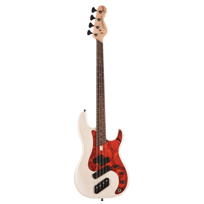 Dingwall SP1 Superbass 4-String Matte Ducati Pearl White w/Matte Pablo Pickguard Bass Guitars