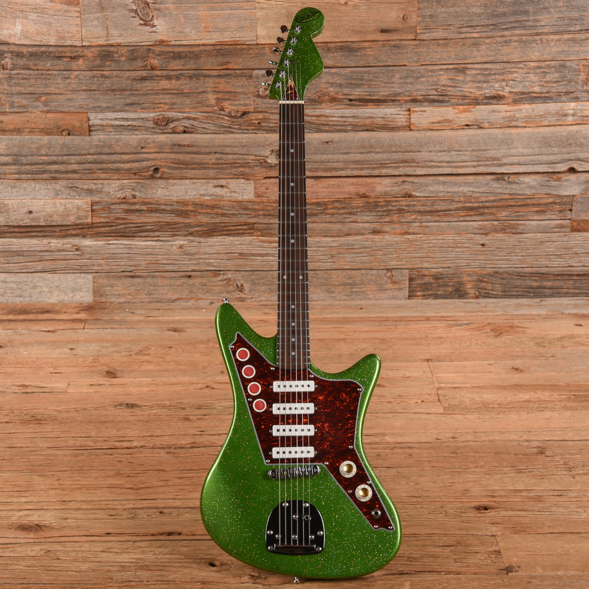DiPinto Galaxie Safari Green Sparkle 2024 Electric Guitars