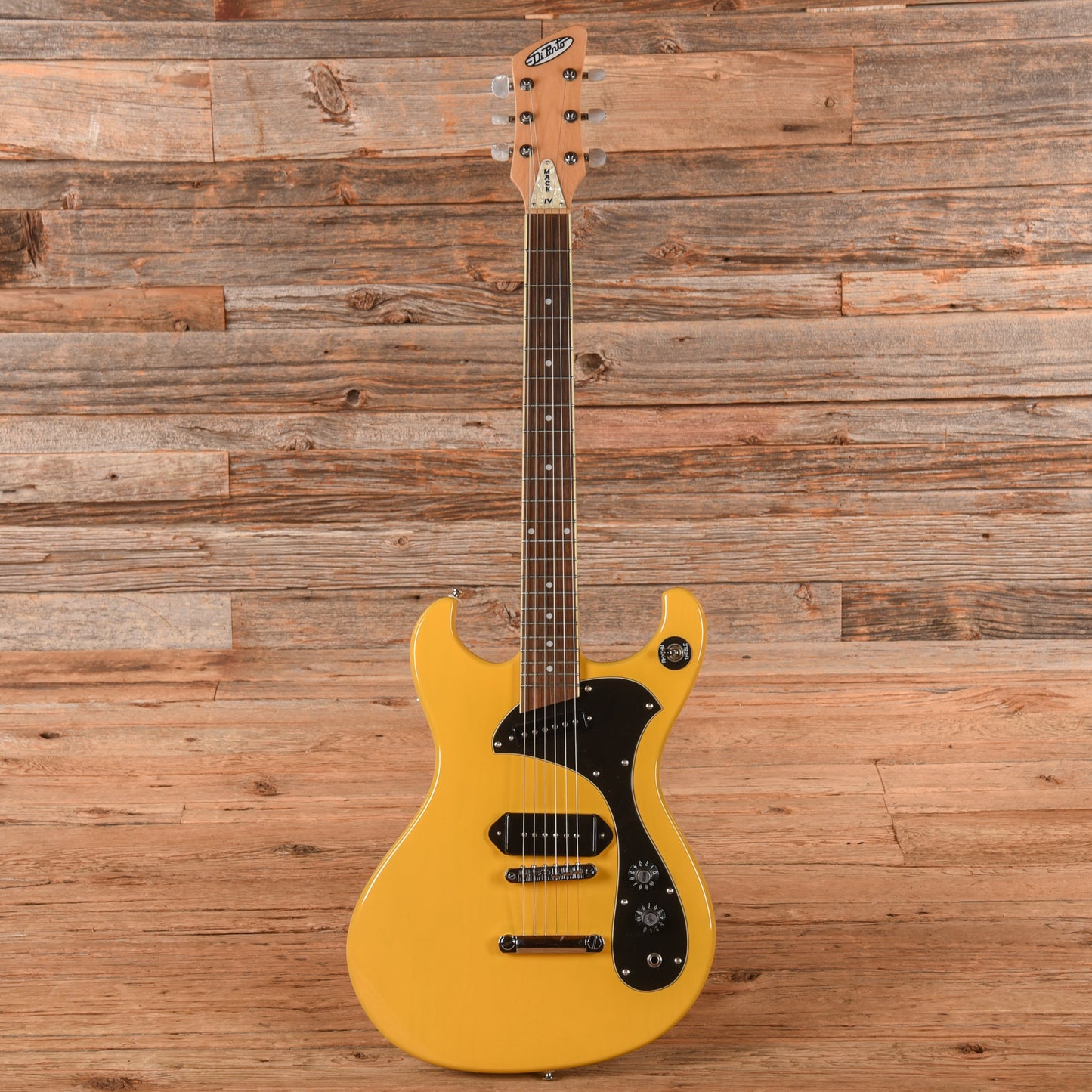 DiPinto Mach IV Yellow Electric Guitars
