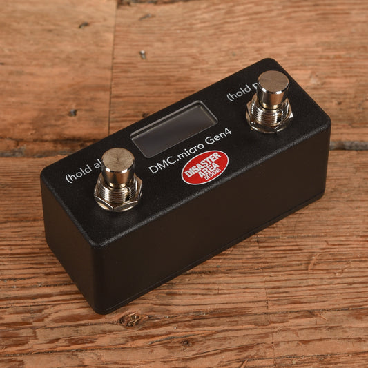Disaster Area DMC.micro Gen4 MIDI Controller Carbon Black Effects and Pedals / Controllers, Volume and Expression