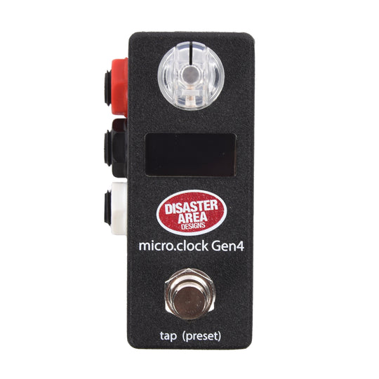 Disaster Area micro.clock Gen4 Tap Tempo Controller Effects and Pedals / Controllers, Volume and Expression