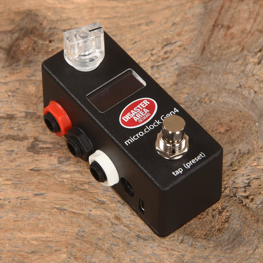 Disaster Area micro.clock Gen4 Tap Tempo Controller Effects and Pedals / Controllers, Volume and Expression