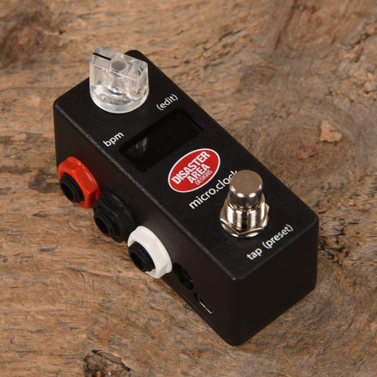 Disaster Area micro.CLOCK Tap Tempo Controller Effects and Pedals / Controllers, Volume and Expression