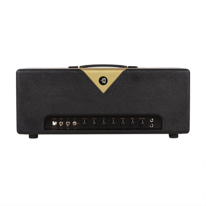 Divided by 13 BW 1969 39w Butch Walker Signature Tube Amp Head "The Vault" Black Tolex & Gold Bronco V w/ Gold Piping & Lettering Amplifiers