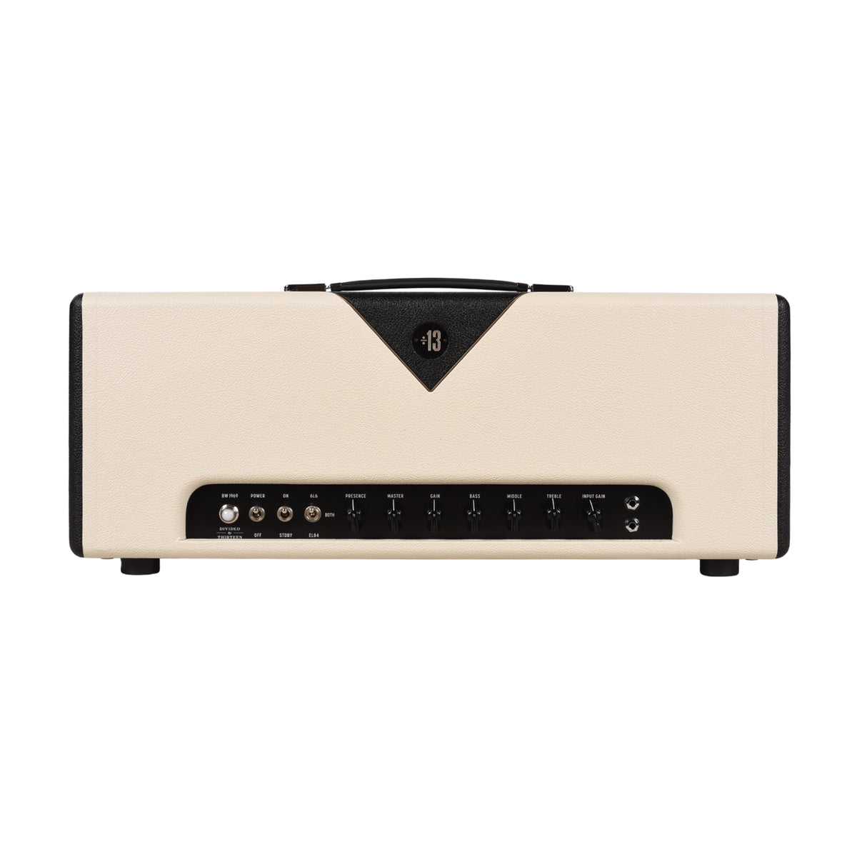 Divided by 13 BW 1969 39w Tube Amp Head Black Bronco w/ Cream V Amplifiers