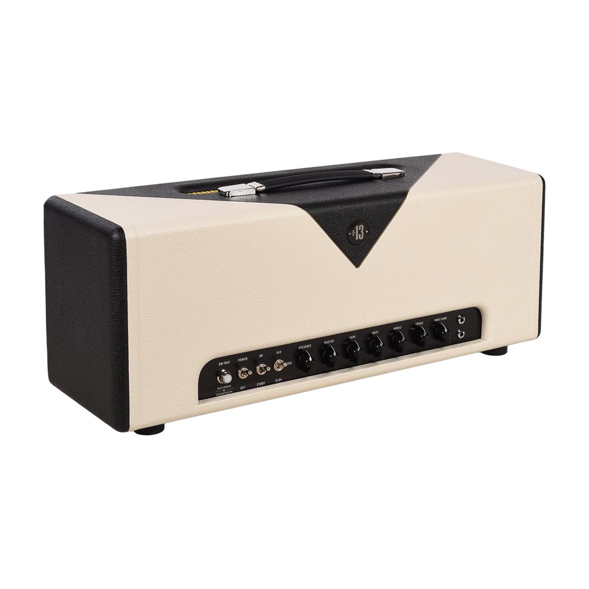 Divided by 13 BW 1969 39w Tube Amp Head Black Bronco w/ Cream V Amplifiers
